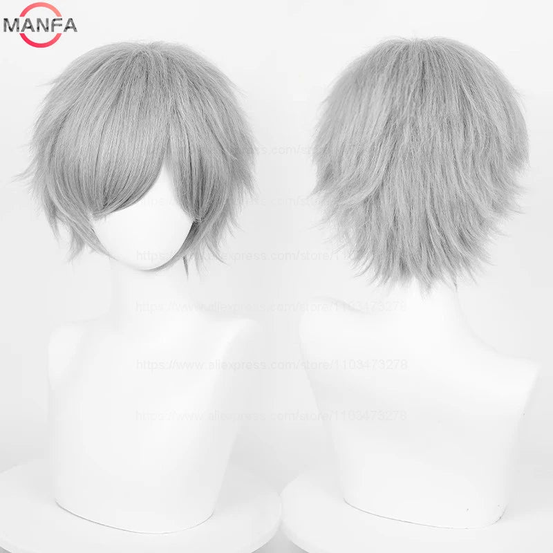 Short Black Anime Wig