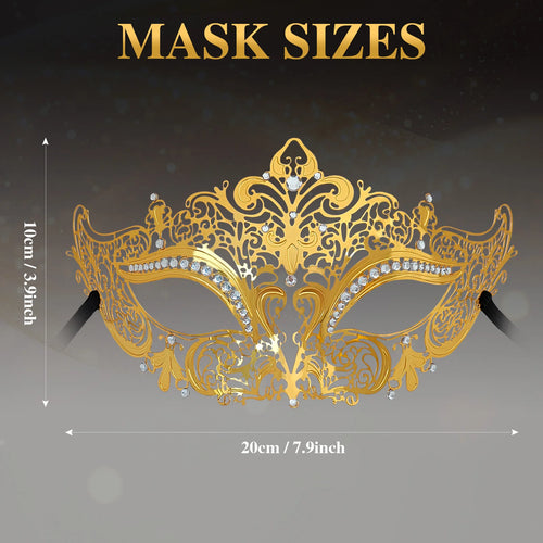 Antique Gold Masquerade Mask