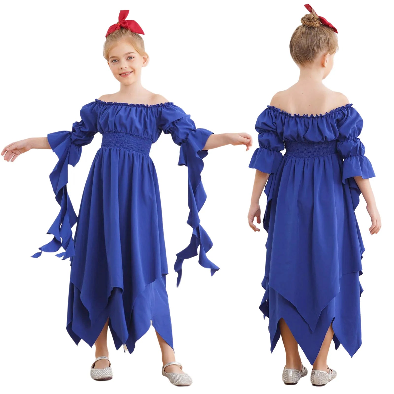 Girls Medieval Witch Costume