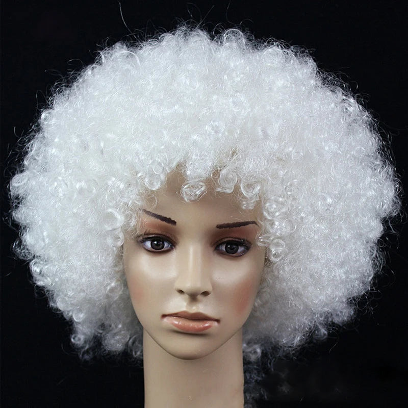 Short Curly Cosplay Wig