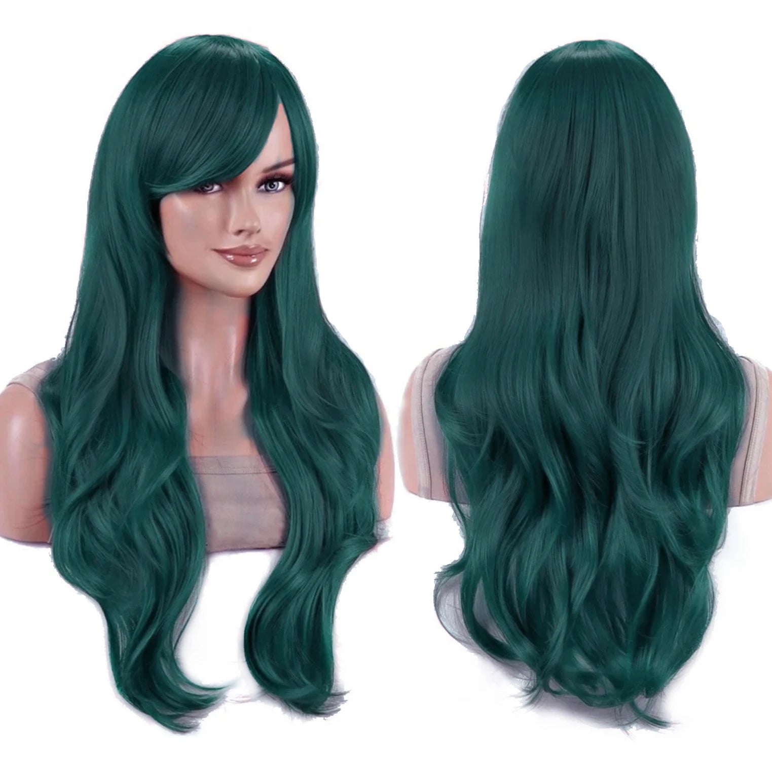 Long Wavy Rainbow Wig