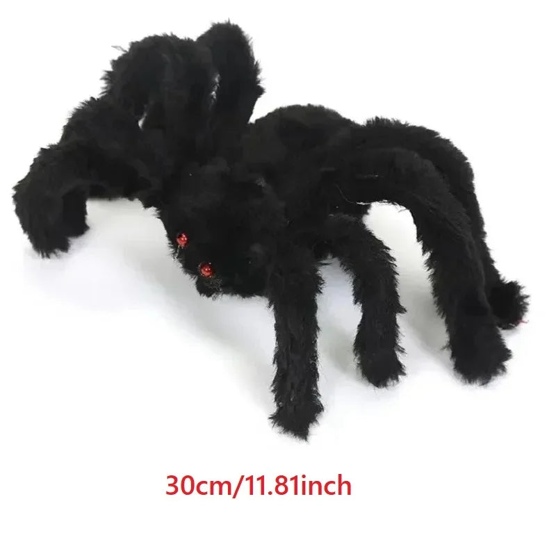 Giant Black Plush Spider