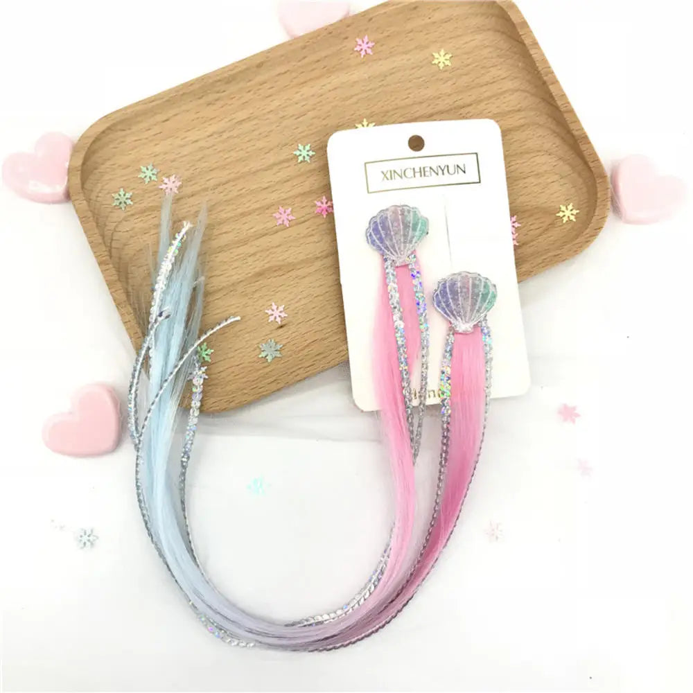 Kids Mermaid Wig & Hairpins