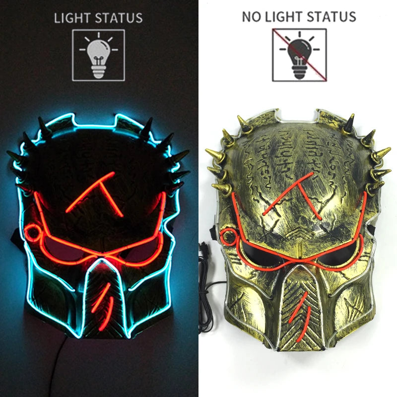 LED Hacker Vendetta Mask