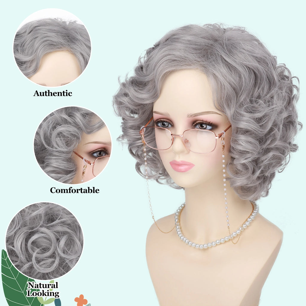 Old Lady Hair Accessory Set