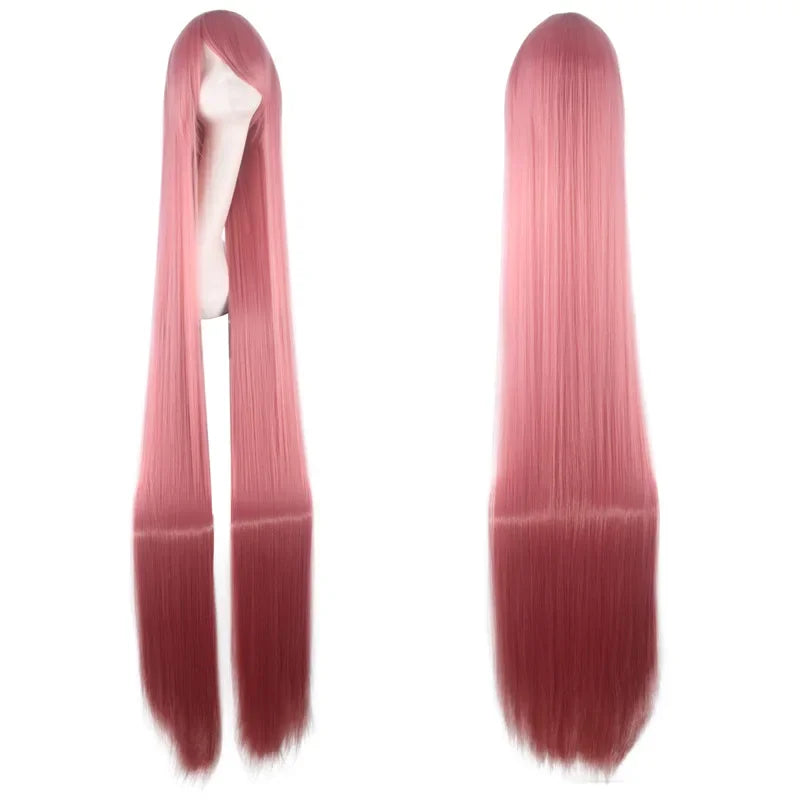 Long Rainbow Anime Cosplay Wig