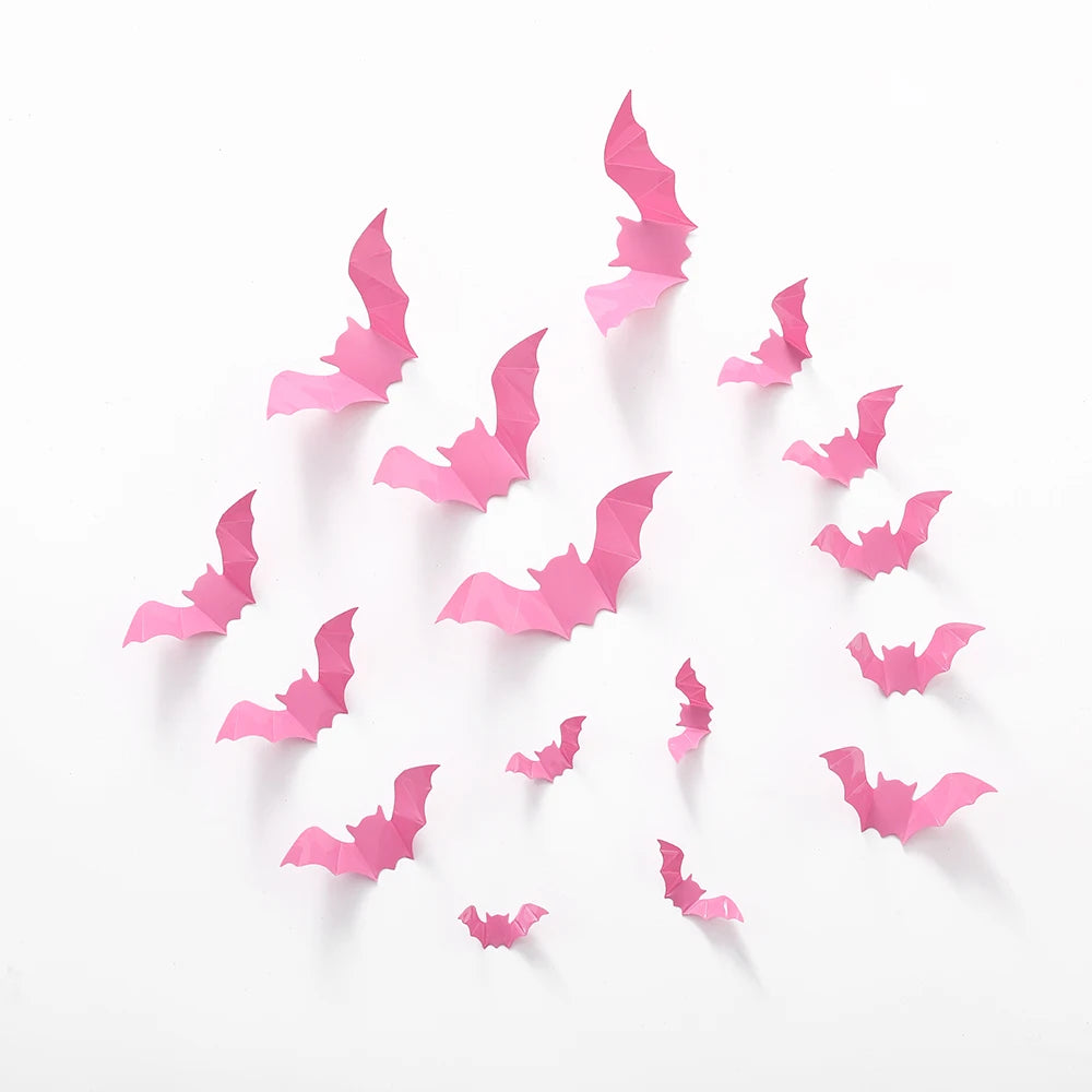 3D Wall Bat Decals