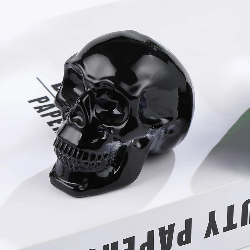 Colorful Crystal Skull Decor