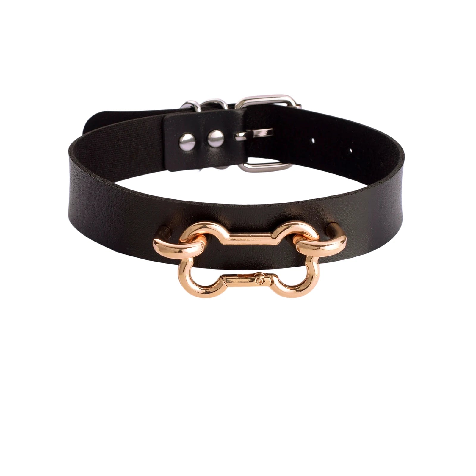 Bone Collar Leather Choker