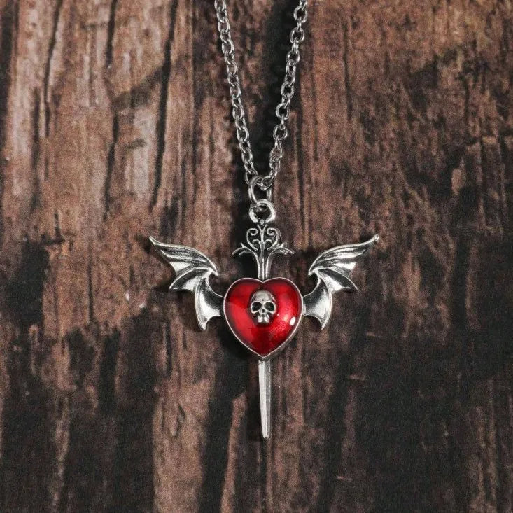 Gothic Bat Fashion Necklace