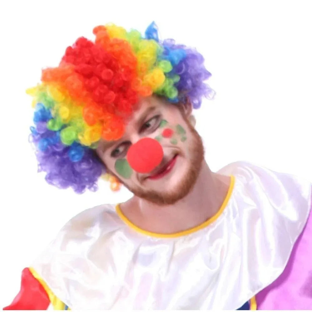 Curly Afro Clown Wig