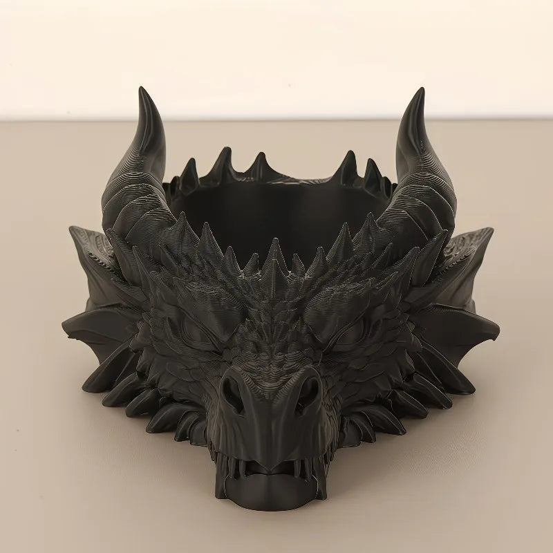 Gothic Dragon Head Decor