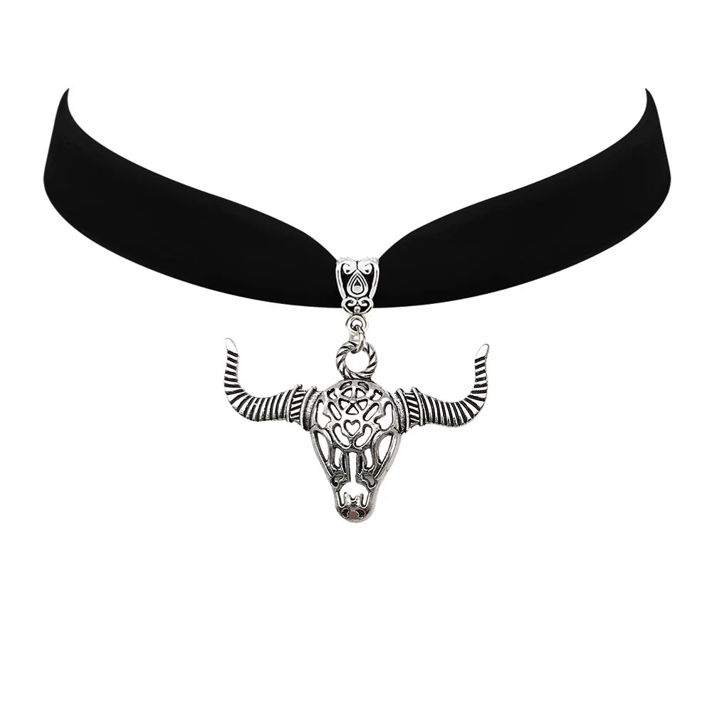 Gothic Bat Choker