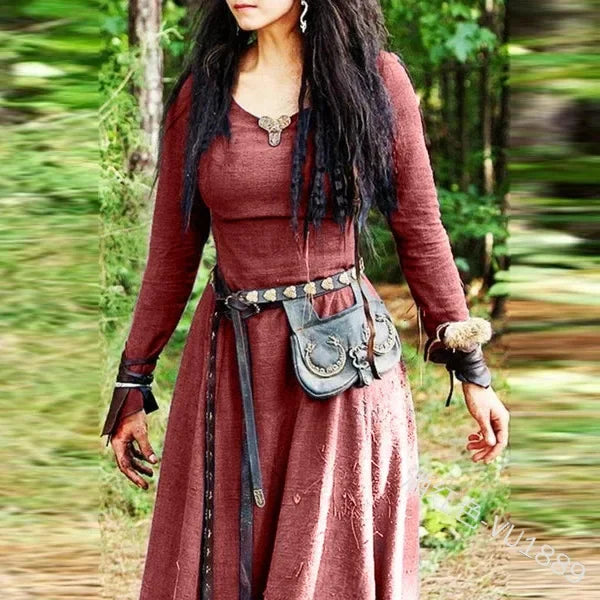 Medieval Maxi Robe Dress