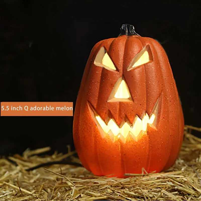 LED Pumpkin Lantern - Tabletop Glow
