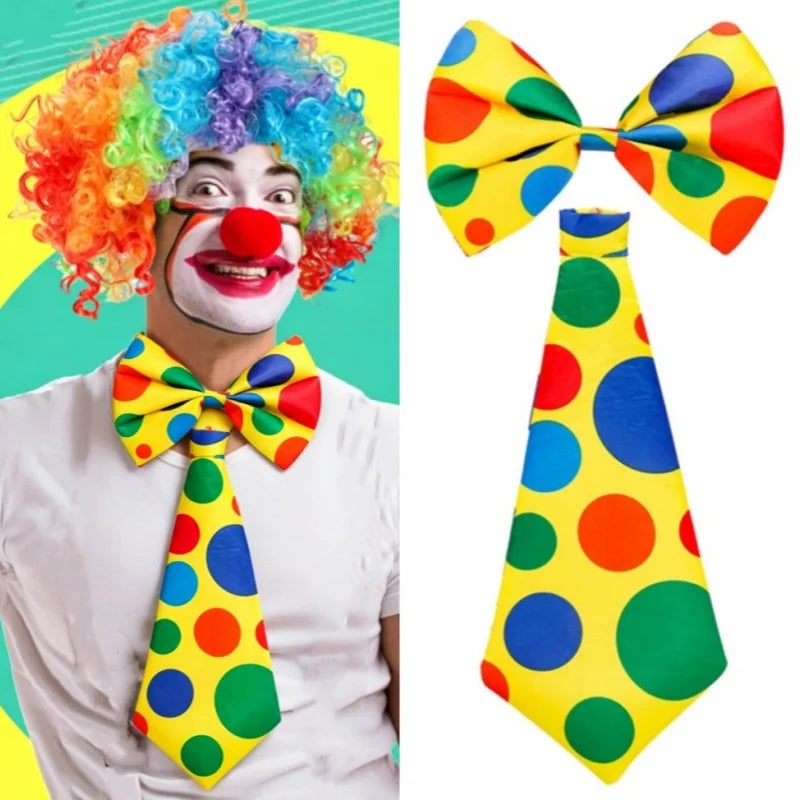 Rainbow Curly Clown Wig