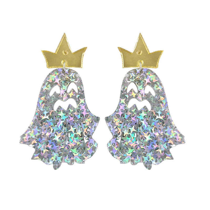 Hip Hop Halloween Earrings