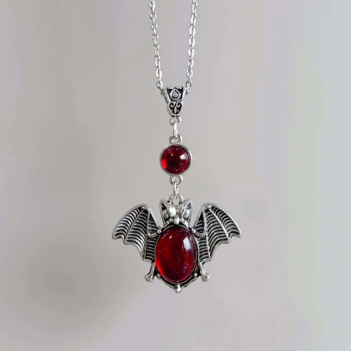 Gothic Bat Fashion Necklace