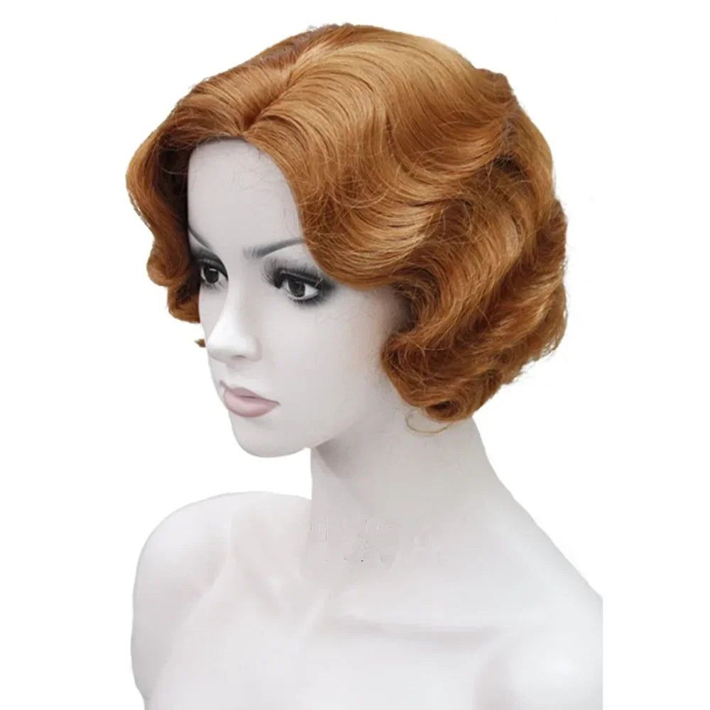 1920s Finger Wave Wig