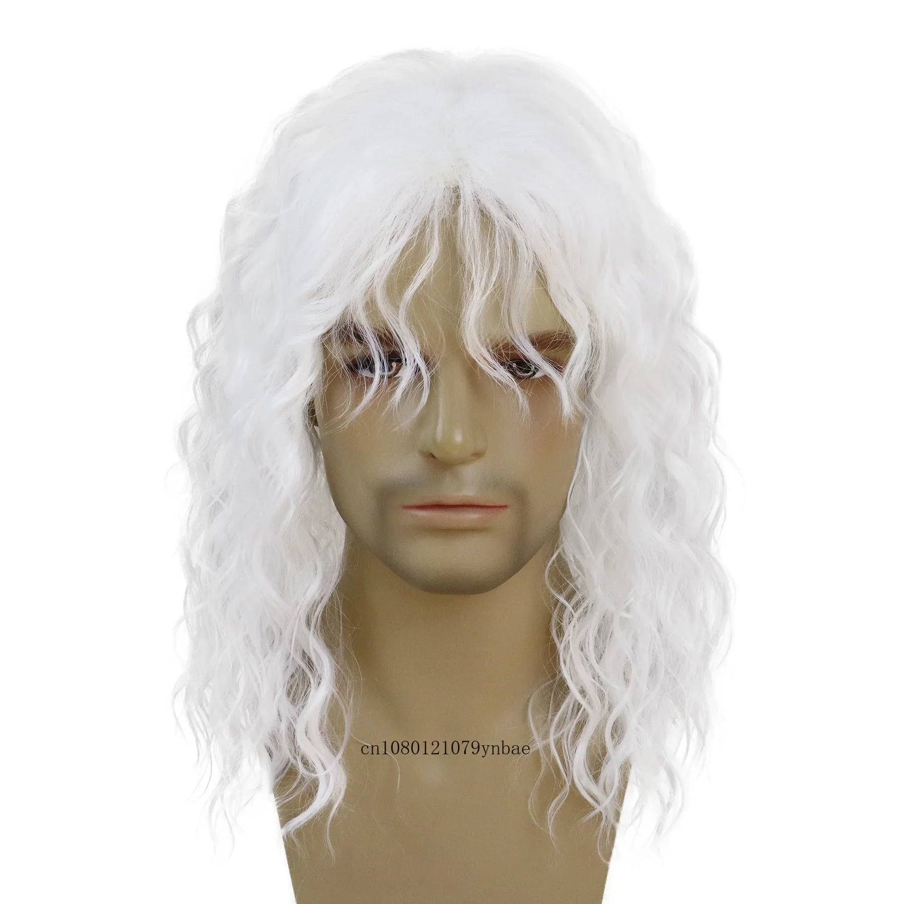 Grey Older-Man Cosplay Wig