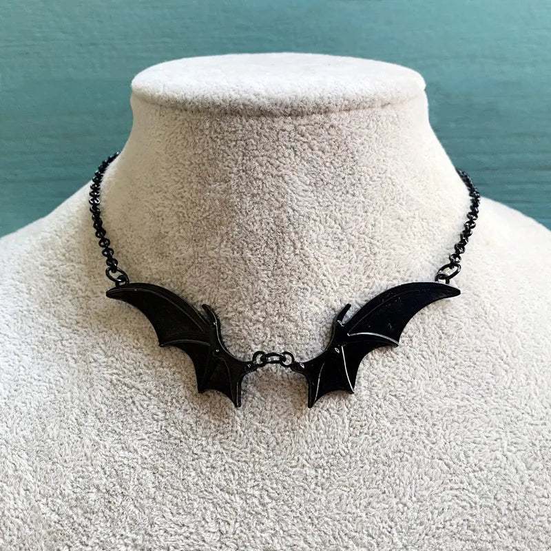 Gothic Bat Fashion Necklace