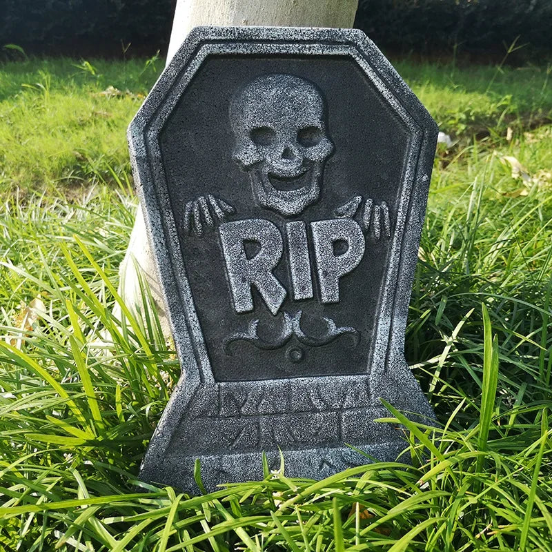 Foam RIP Graveyard Tombstones (4pc)