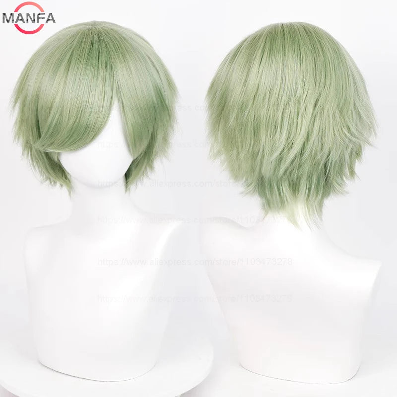 Short Black Anime Wig