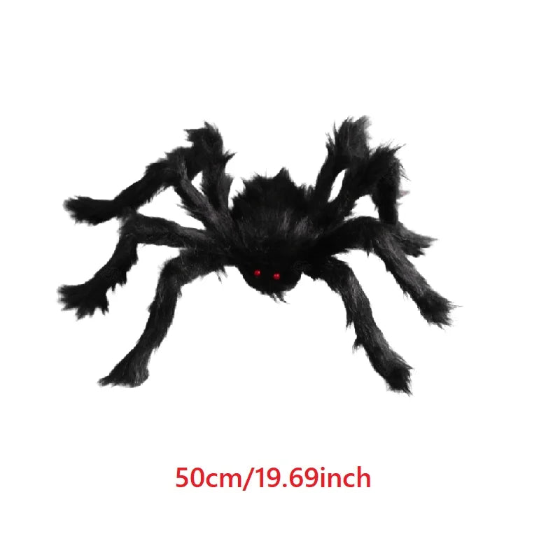 Giant Black Plush Spider