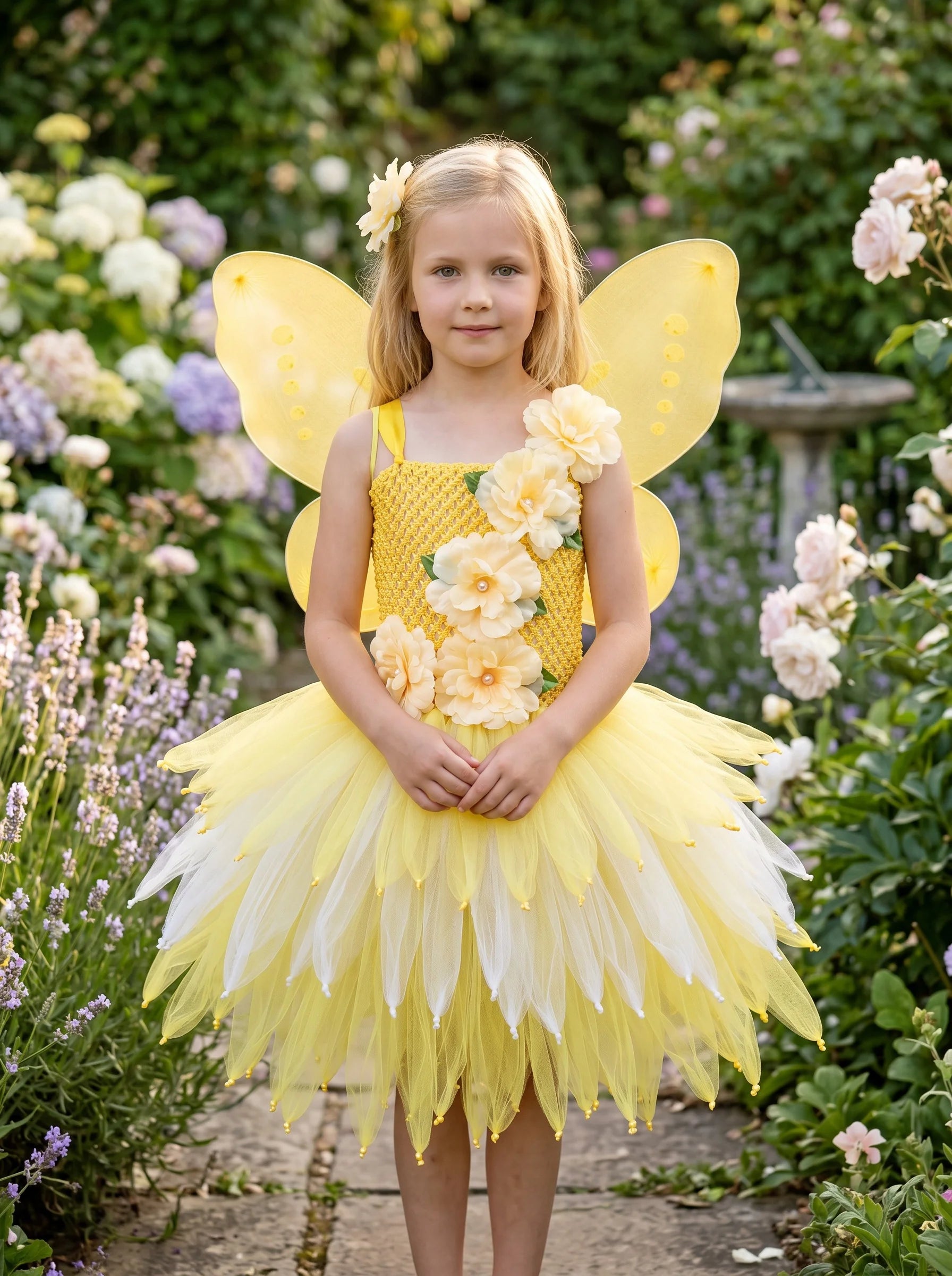 Girls Butterfly Fairy Costume