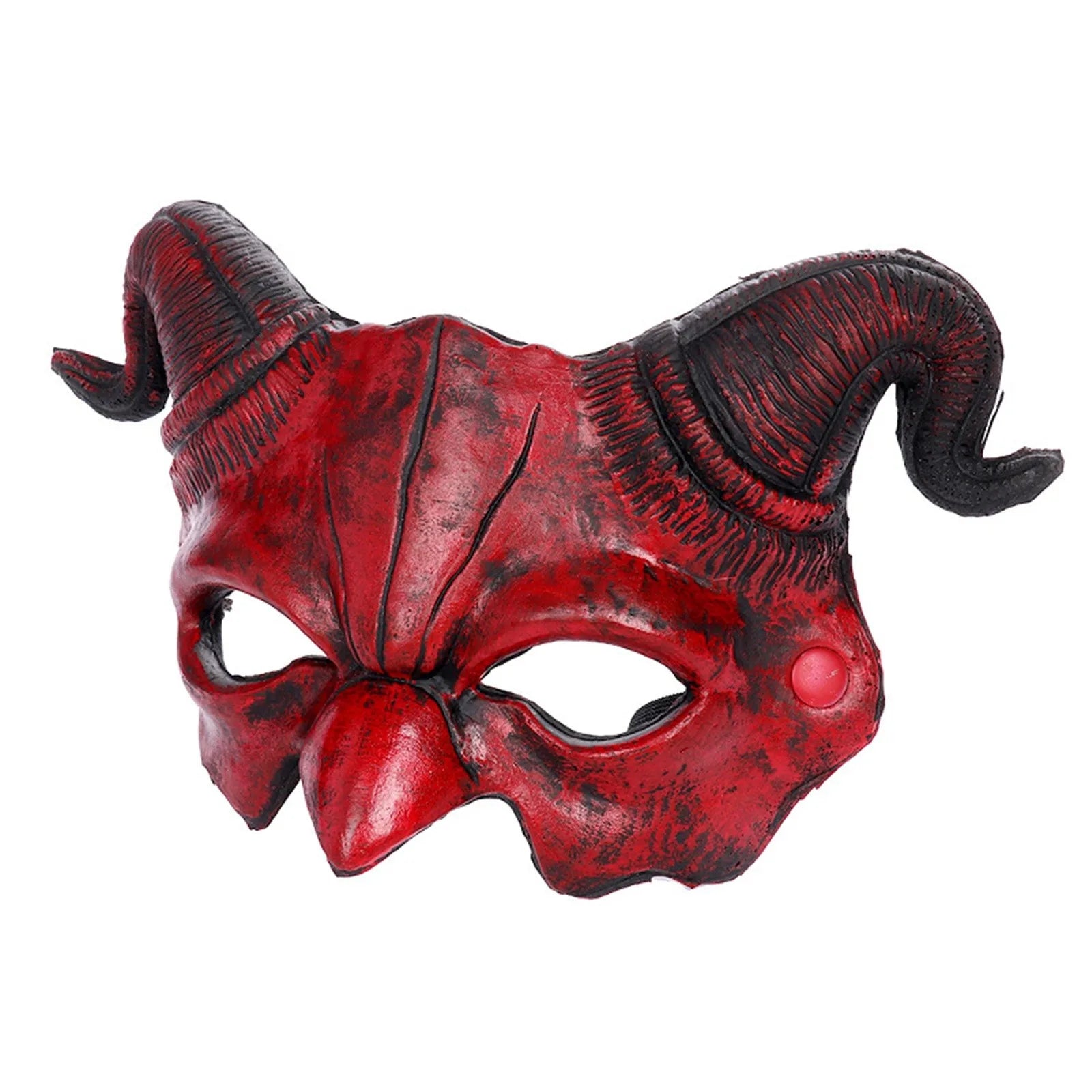 Devil Half Face Mask