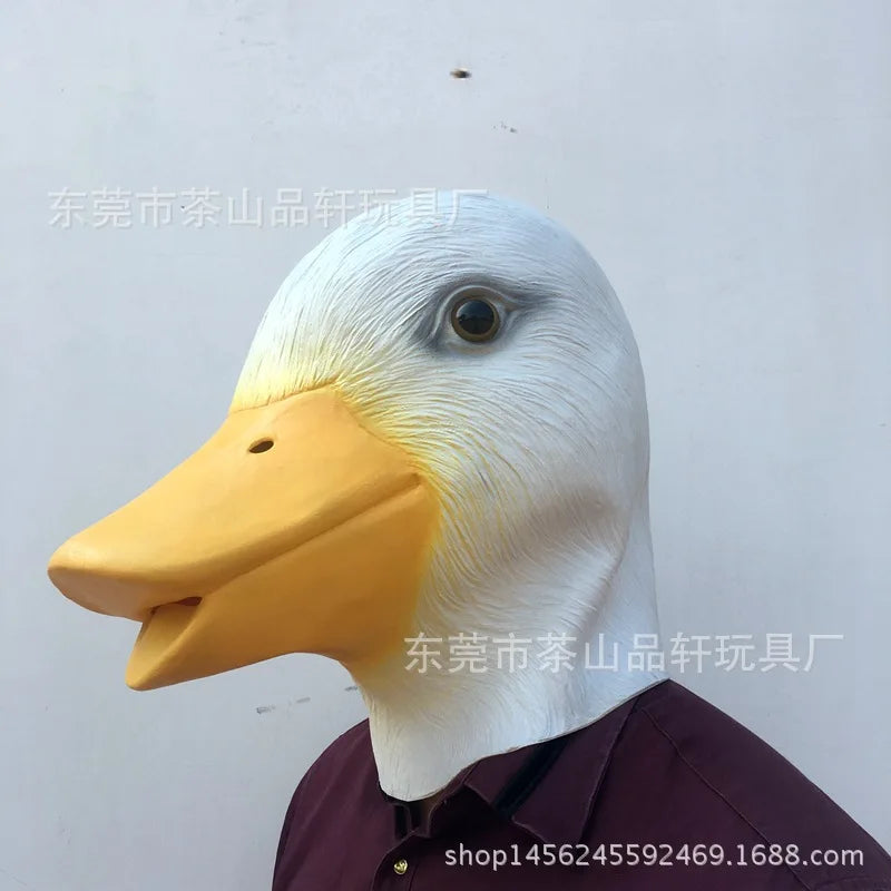 Yellow Duck Latex Mask