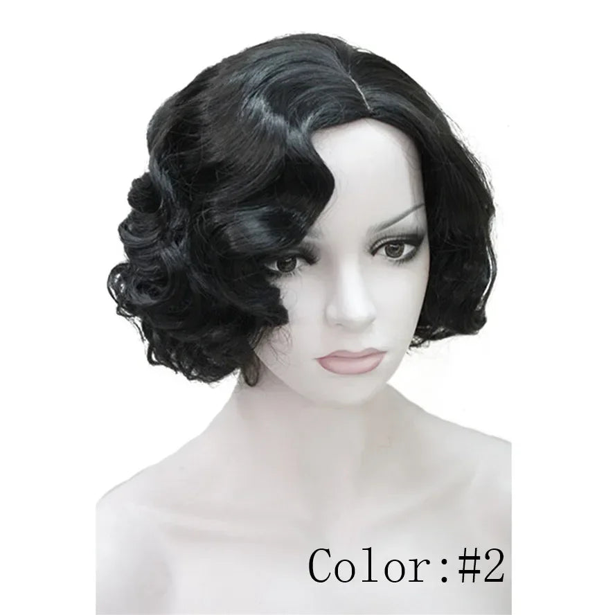 1920s Finger Wave Wig