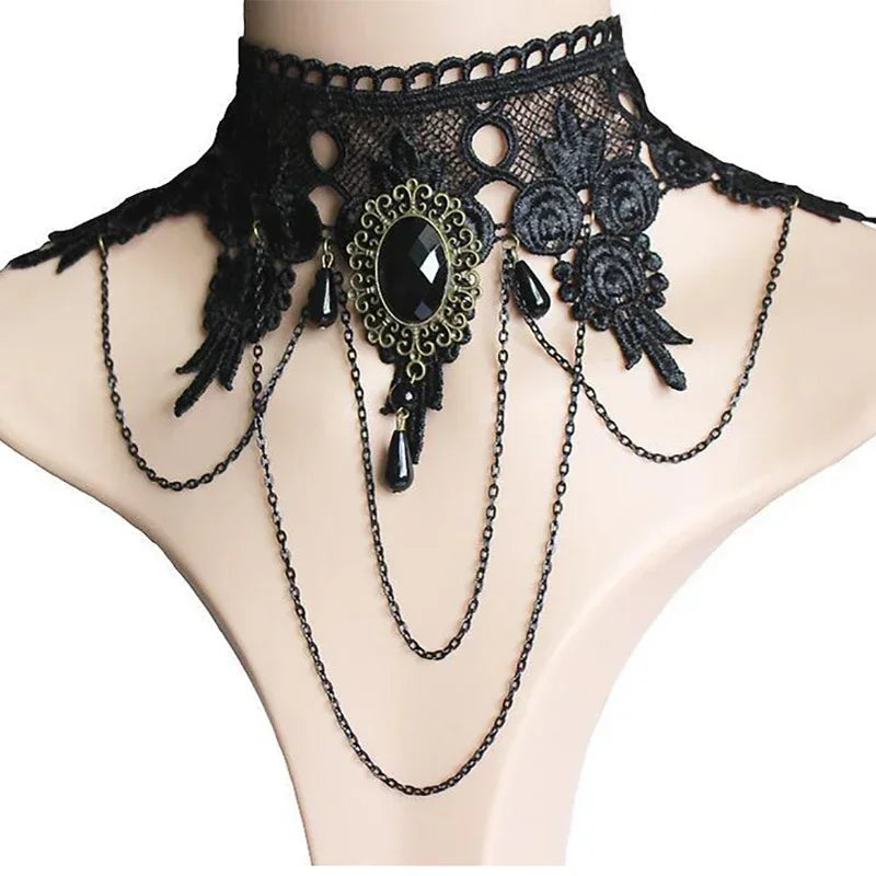 Black Lace Choker