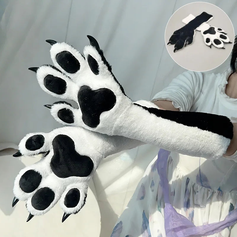 Plush Fursuit Claw Gloves