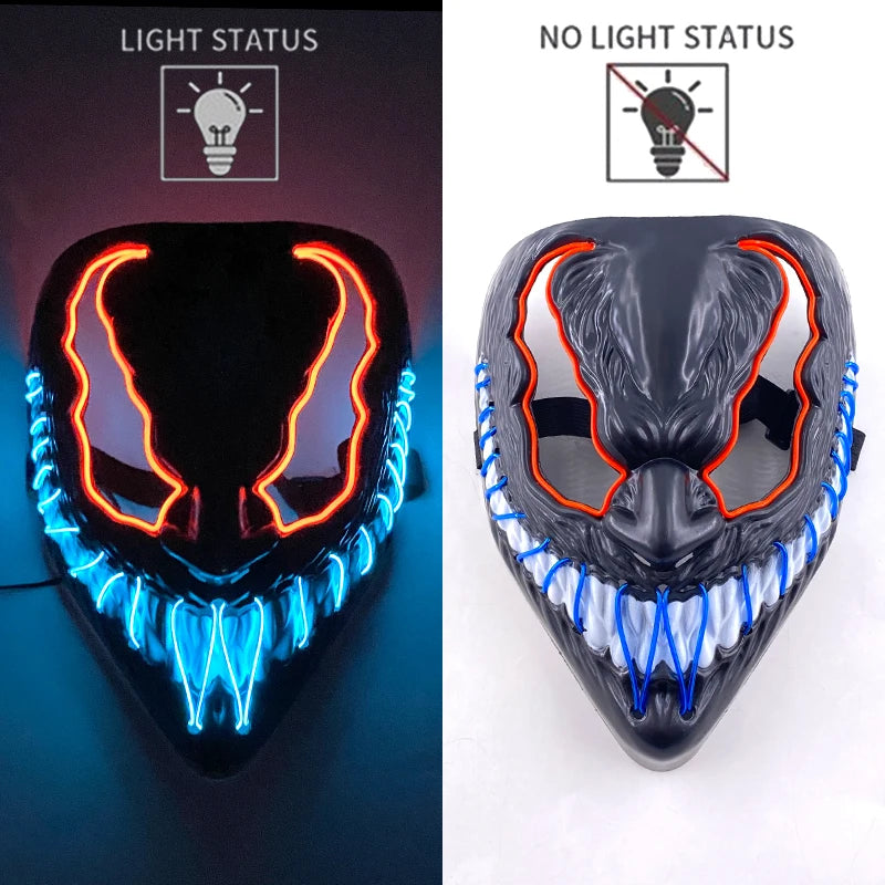 LED Hacker Vendetta Mask