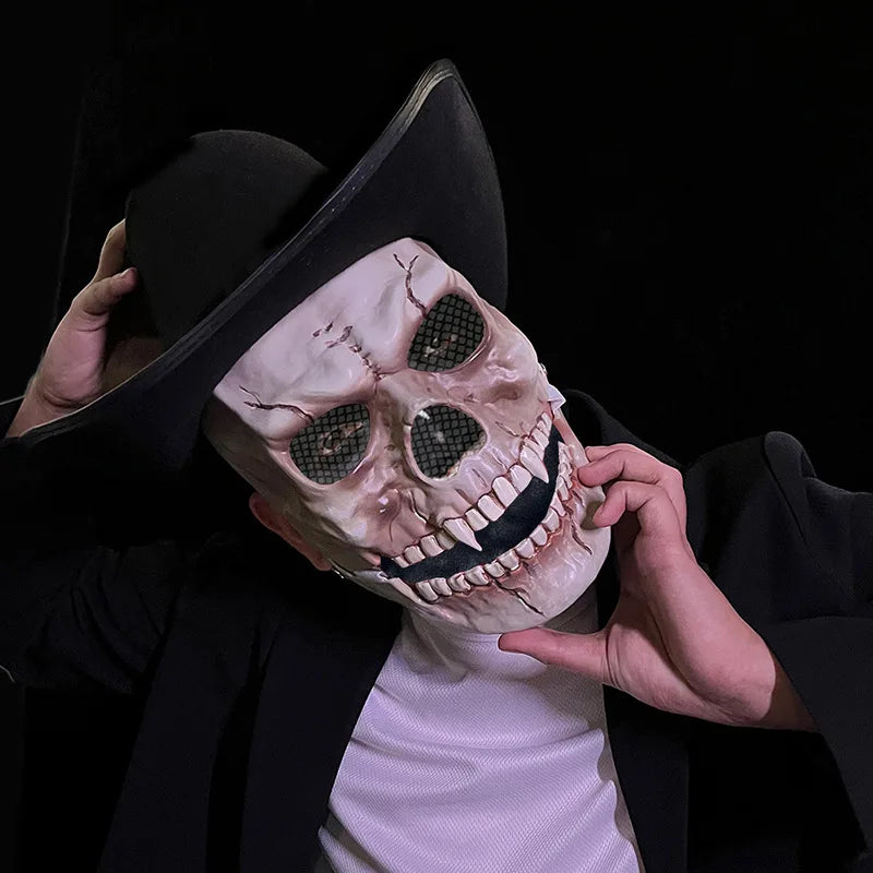 Moving Mouth Skull Mask