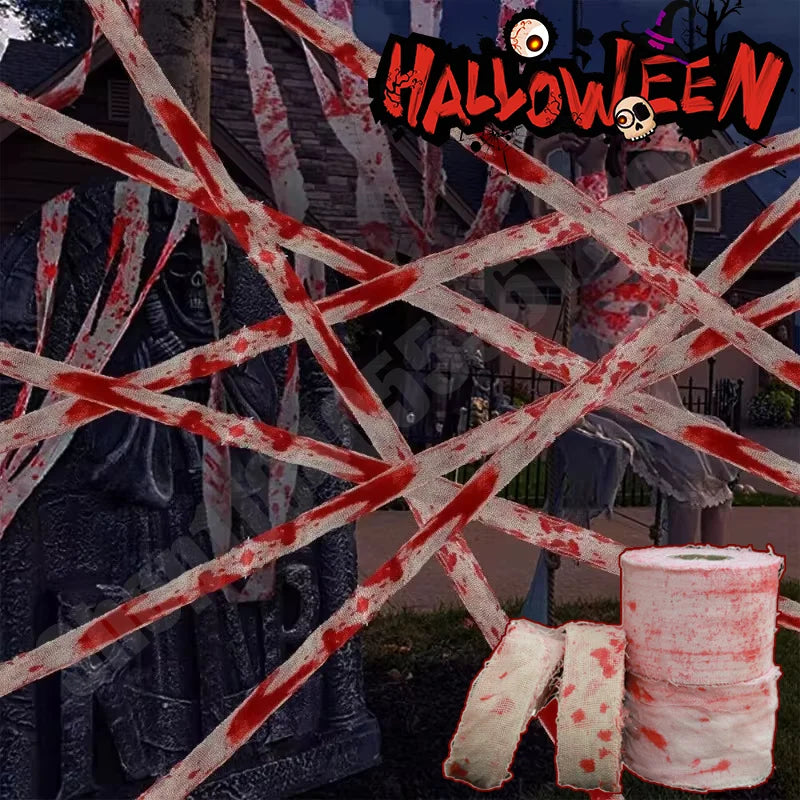 Bloody Gauze Bandage Wrap