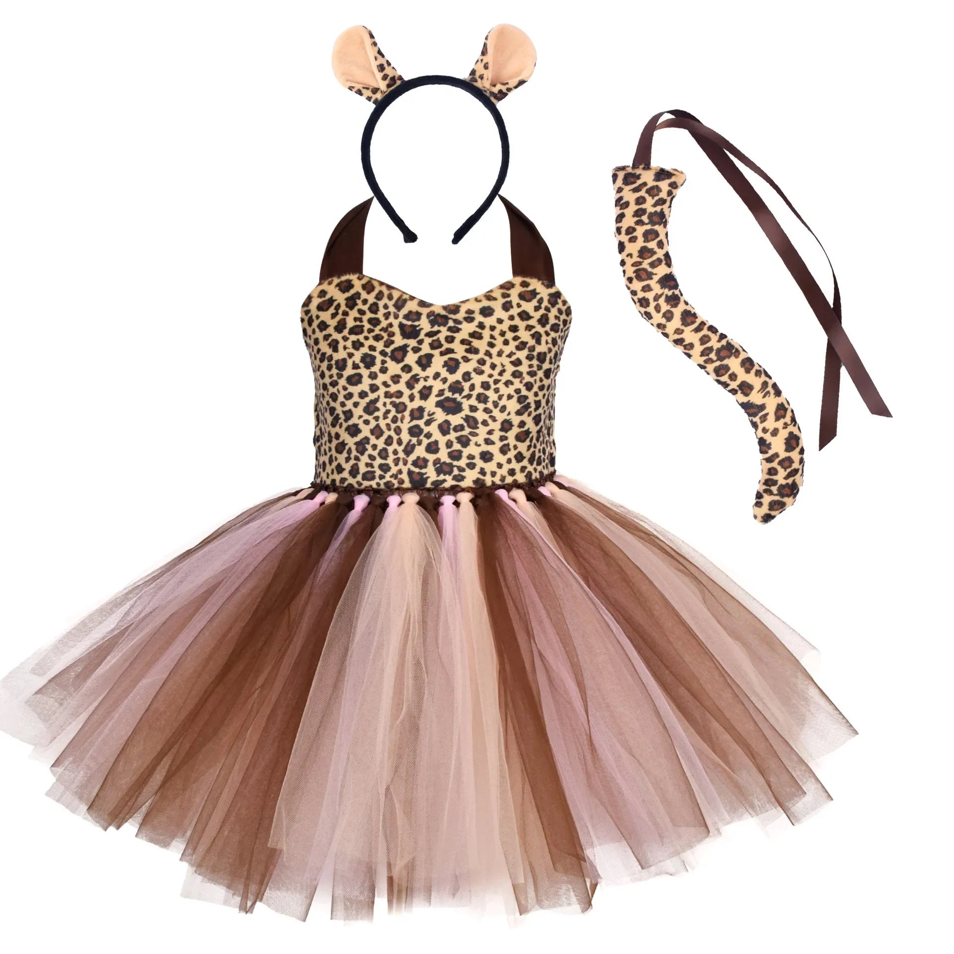 Kids Leopard Costume