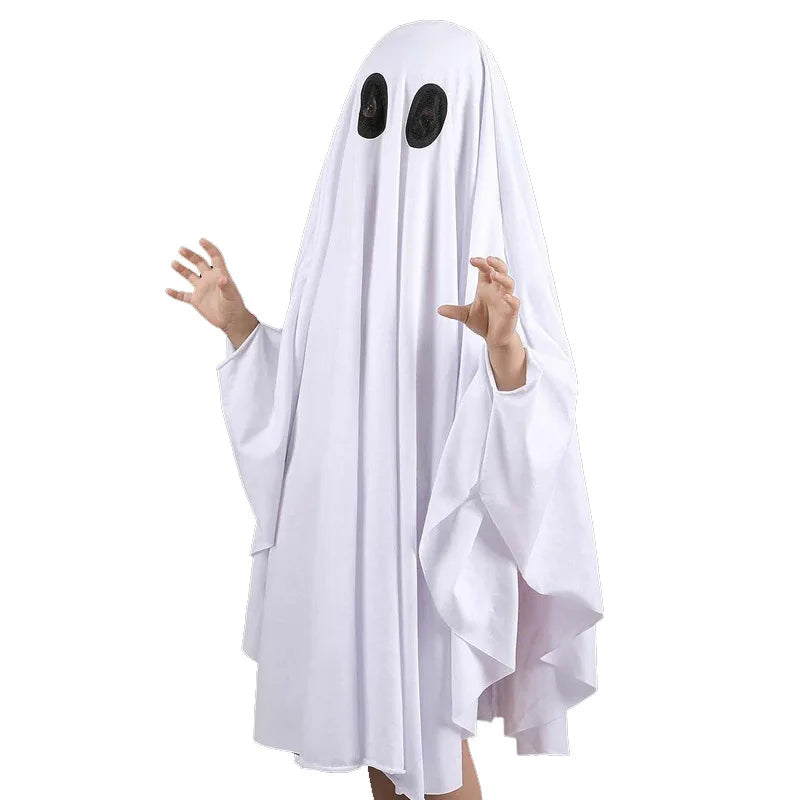 White Ghost Pullover Cloak