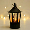 LED Pumpkin Ghost Lantern, Flickering