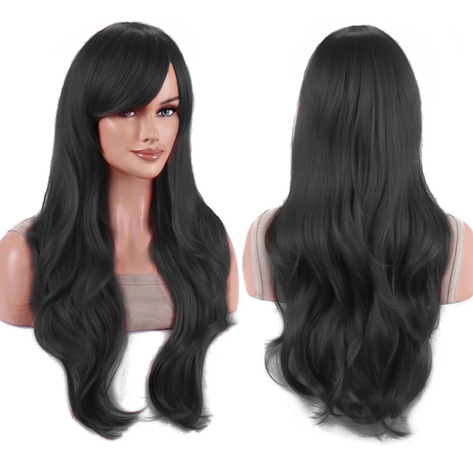 Long Wavy Rainbow Wig