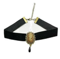 Black Velvet Cameo Choker