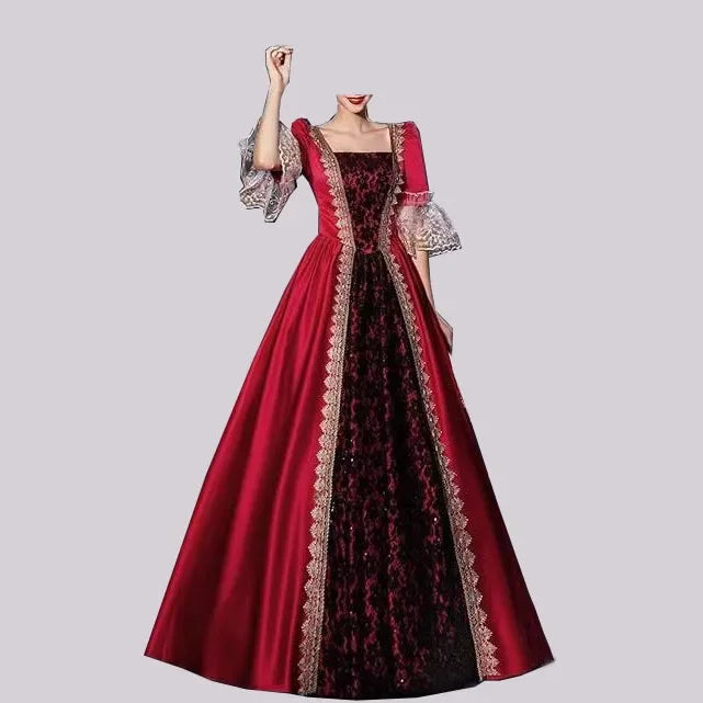 Victorian Gothic Queen Ball Gown