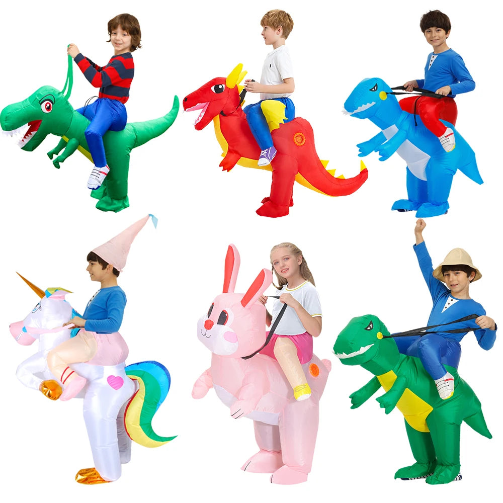 Kids Inflatable Dinosaur Costume