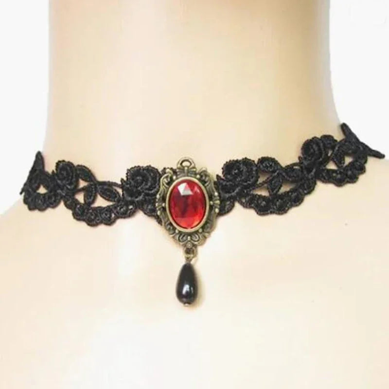 Black Lace Choker