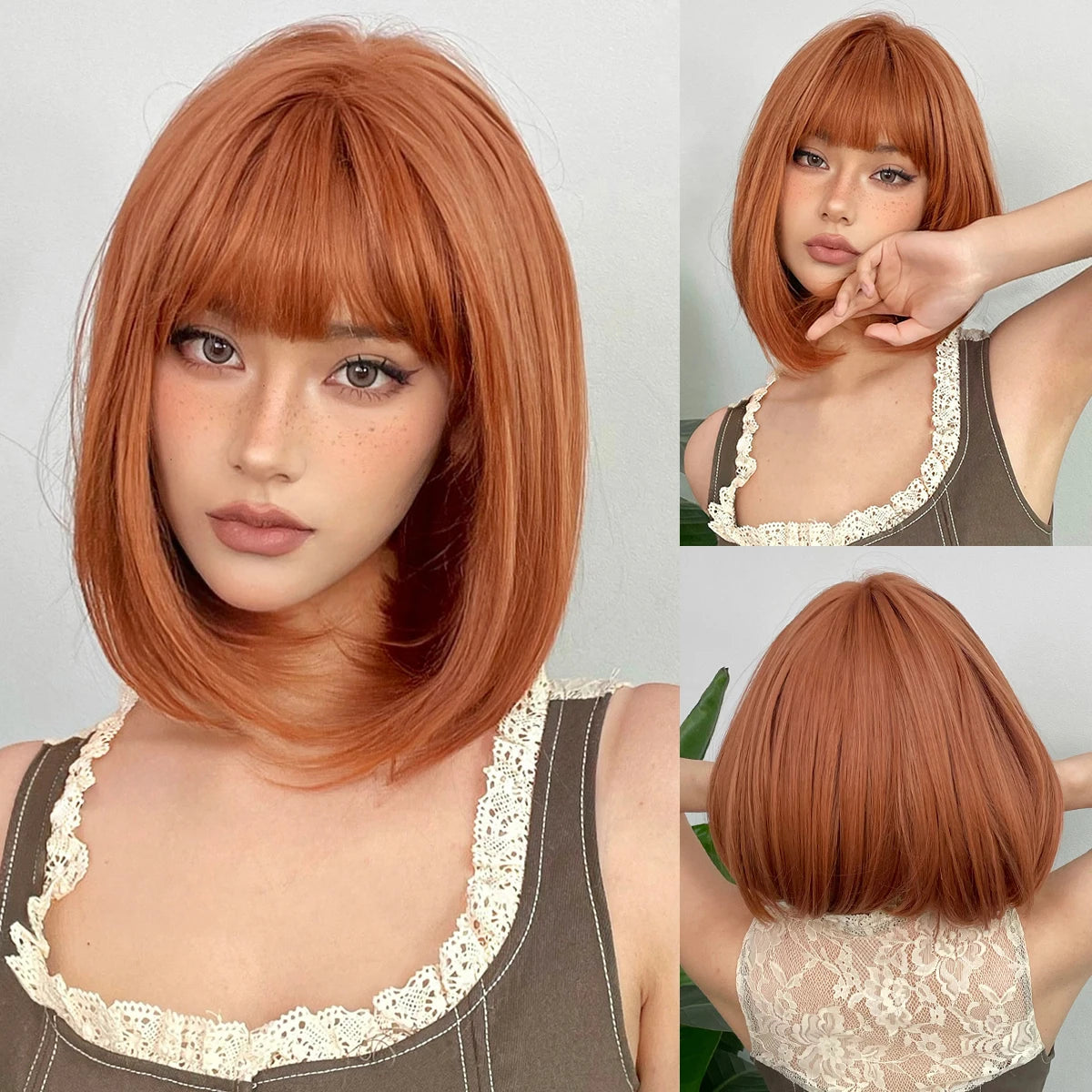 Short Straight Bob Wig