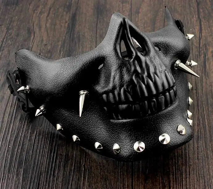 Steampunk Skeletal Spike Mask