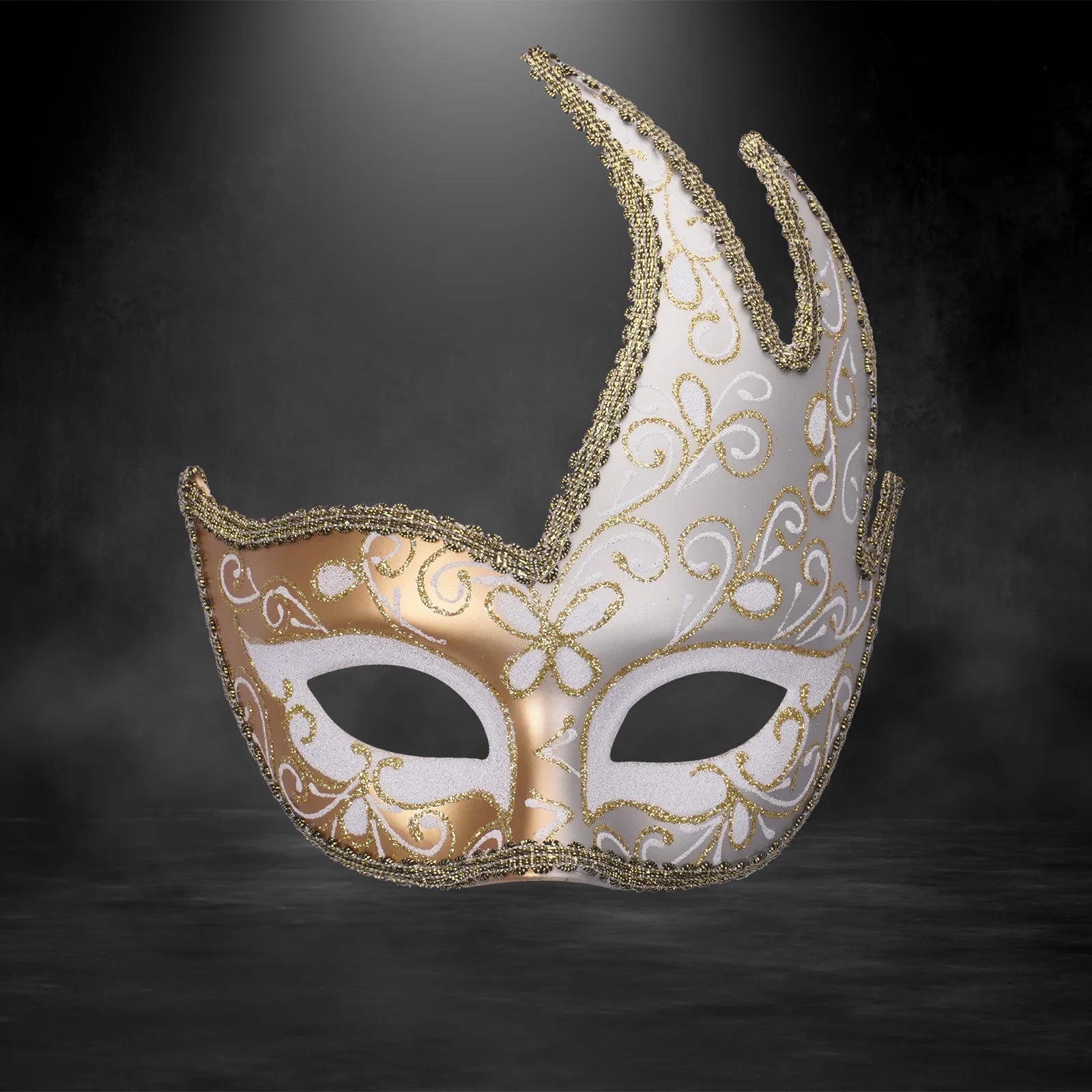Elegant Venetian Half Mask
