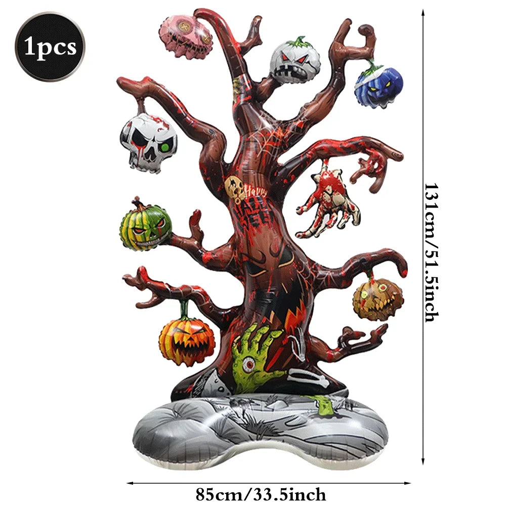 Skeleton Hand Spooky Tree Balloon