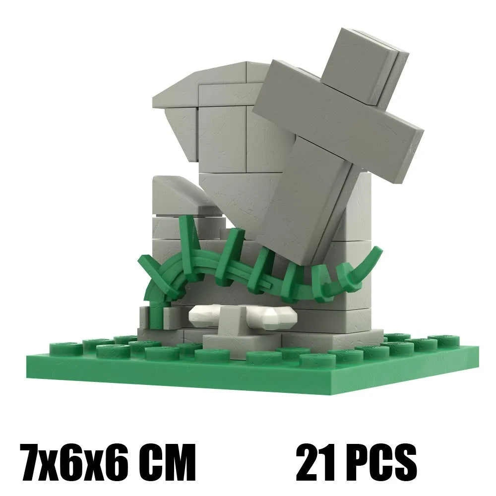 Hell Cemetery Model Building Blocks